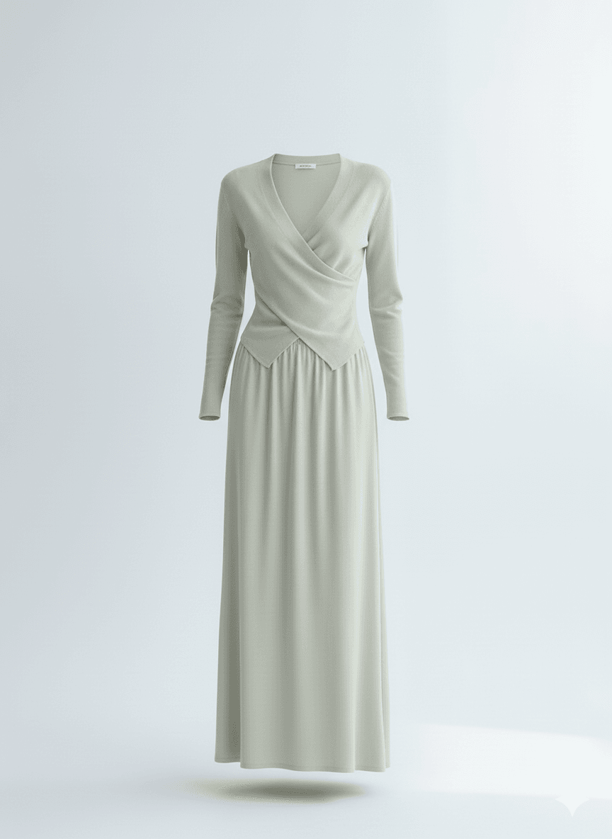 חצאית טנסל קלאסית - Nessiha